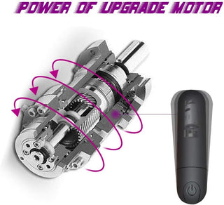 G Spot Bullet Vibrator Nipple Clitorals Stimulator USB Rechargeable for Travel - 10 Modes Portable Waterproof Mini Vaginal Anal Massager Adult Sex Toys for Women(Black)