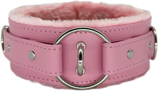 Black Leather Collars Gothic Plush Leather Collars Choker with Chain Detachable Leash Rope Small Pet Collar