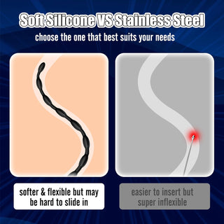 Vibrating Urethral Sound Sex Toys for Male Mens, Penis Vibrator Urethra Plug Vibrators 10.6" Insertable Length Cock Dilators, Penis Stimulator Adult Sex Toy Discreet Beginner Anal Beads Vibrator