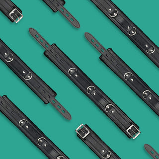 Black Leather Collars Gothic Plush Leather Collars Choker with Chain Detachable Leash Rope Small Pet Collar