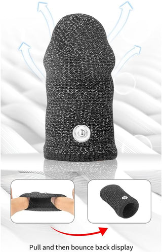 Electric Shock Male Glans Testicles Fabric E-Stim Rings, Cock Ring Electrical Stimulation Devices, Penis Band Bondage Set, 8 Modes Electric Scrotum Erotic Chastity SM Sex Toys for Men Couples