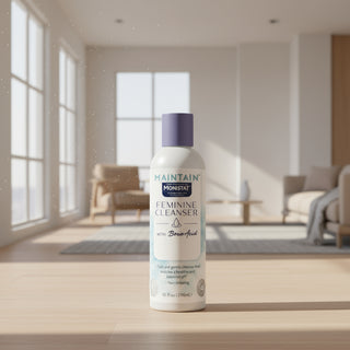 Boric Acid Intimate Wash for Women - Fragrance-Free & pH-Balanced Formula, 10 Fl Oz