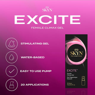 EXCITE Women's Intimate Pleasure Gel - 0.5 Ounce Sexual Enhancer