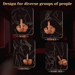 Shemale Sex Doll with 7.2In Realistic Huge Dildo, Unisex Trans Sex Dolls Flexible Cock Gay Sex Toys for Women Elasticity Tight Vagina Anus Masturbator Male Sex Doll Adult Sex Toy for Men Female 9LB