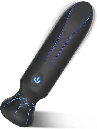 Bullet Vibrator for Women with 10 Powerful Vibration Modes Full Silicone Rose Sex Toy Vibrating for G Spot Clitoral Female Waterproof and Portable Sex Toys (Black)