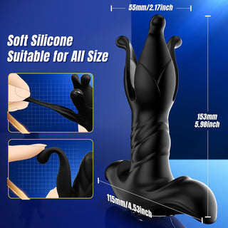 Prostate Massager Anal Toys, BEISAR Male Sex Toys for Men Sex Toy Anal Plug Adult Toys with 9 Tension Shock Flapping Thrusting Vibrating Butt Plug Anal Dildo New