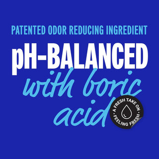 Ultimate Odor Defense Daily Feminine Wash - pH-Balanced Body Cleanser for Women with Boric Acid, 15 Fl Oz