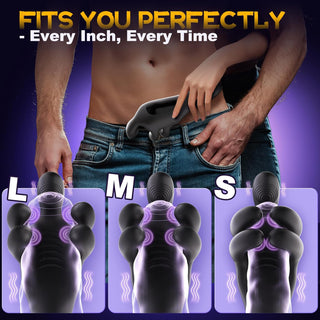 Male Sex Toys for Men Masturbators- Baiwatt Tentacle Penis Vibrator Stroker with 10 Clamping & 10 Vibrating Modes for Blowjob Training Wrap, Male Masturbator Mens Adult Sex Toys for Gay Men Couples