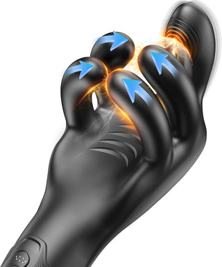 Male Sex Toys for Men Masturbators- Baiwatt Tentacle Penis Vibrator Stroker with 10 Clamping & 10 Vibrating Modes for Blowjob Training Wrap, Male Masturbator Mens Adult Sex Toys for Gay Men Couples