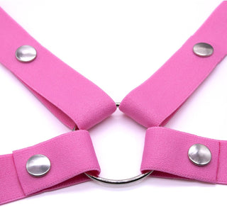 Anti-Off Chastity Device Auxiliary Belt - Pink Widened Strap for Comfortable and Secure Fit - Chastity Cage Accessory Elastic Band Sex Toy Sexy Underwear for Men (Pink-3)