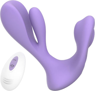 Tracy'S Dog Wearable Vibrator for Women – Dual Stimulation Sex Toy with Clitoral Grinding & G-Spot Rotation, 10 Vibration Modes, 3 Rotation Speeds, Remote Control Adult Toys for Female Couples Play