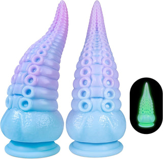 Tentacle Realistic Dildo for Women: 8.7" Big Anal Dildo with Strong Suction Cup, Huge Monster Liquid Silicone Anal Plug Prostate Massager for Hands-Free Play Adult Sex Toys for Women