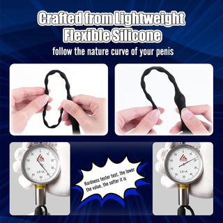 Vibrating Urethral Sound Sex Toys for Male Mens, Penis Vibrator Urethra Plug Vibrators 10.6" Insertable Length Cock Dilators, Penis Stimulator Adult Sex Toy Discreet Beginner Anal Beads Vibrator