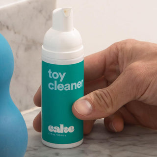 Hello Cake Toy Cleaner, Adult Toy Cleaner with Easy to Use Pump, Natural Gentle Foaming Cleanser, Fragrance-Free, Extend the Life of Toys, 1.7 Fl Oz