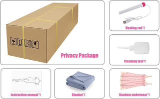 4.6FT Full Size Sex Dolls for Men with Soft Jelly Breasts Life Size Sex Doll Female Torso Love Doll Build in Metal Skeleton and 3D Tunnels, Male Masturbator Shipment from US 65LB (65LB-4.6FT-2)