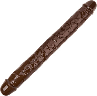 11.8 * 1.37 Inches Double Dildo Crystal Jelly Realistic Anal Long Dildo Penis Soft and Flexible with Veins and Glans Adult Sex Toys for Women/Men/Lesbian Purple