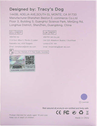 Tracy'S Dog Wearable Vibrator for Women – Dual Stimulation Sex Toy with Clitoral Grinding & G-Spot Rotation, 10 Vibration Modes, 3 Rotation Speeds, Remote Control Adult Toys for Female Couples Play