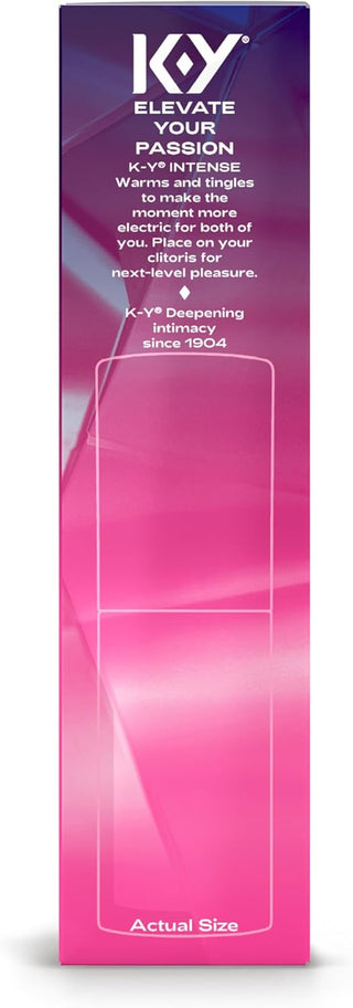 Intense Arousal Gel for Women - Premium Lubricant 0.34 Fl Oz (Single Pack)