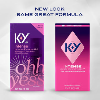 Intense Arousal Gel for Women - Premium Lubricant 0.34 Fl Oz (Single Pack)