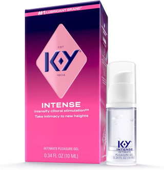 Intense Arousal Gel for Women - Premium Lubricant 0.34 Fl Oz (Single Pack)