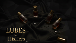LUBES by HisHers banner with smaller text